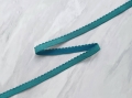 Guma obszywkowa o szerokości 1,2 cm w kolorze zielonym szmaragdowym